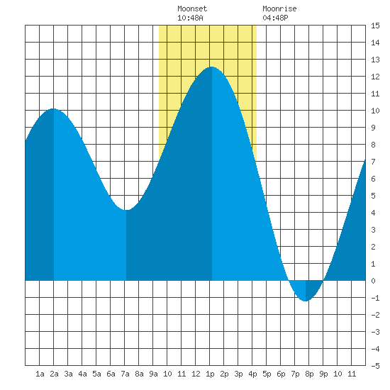 Shag Rock tide chart for Tuesday, January 18, 2022