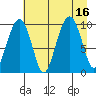 Shag Rock tide chart for Tuesday, August 16, 2022