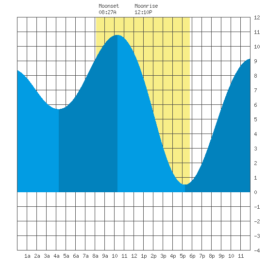 Shag Rock tide chart for Tuesday, February 20, 2024