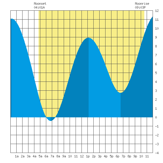 Shag Rock tide chart for Tuesday, May 21, 2024