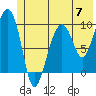 Shag Rock tide chart for Friday, June 7, 2024