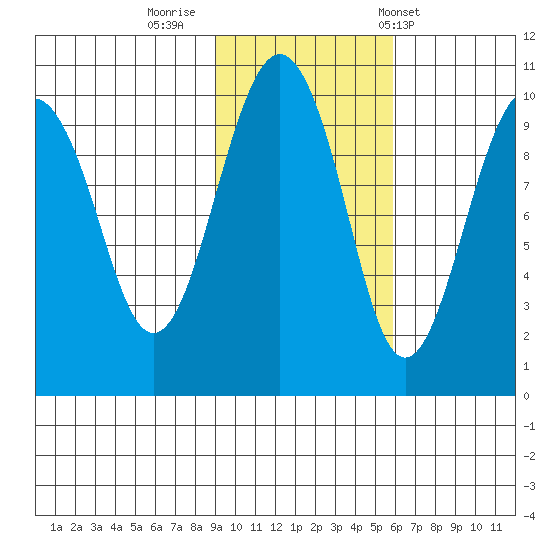 Shag Rock tide chart for Tuesday, October 29, 2024