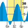 Shag Rock tide chart for Sunday, March 30, 2025