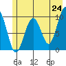Shag Rock tide chart for Saturday, May 24, 2025