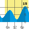 Shag Rock tide chart for Thursday, June 19, 2025