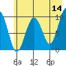 Shag Rock tide chart for Thursday, May 14, 2026