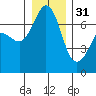Shaw Island tide chart for Saturday, December 31, 2022