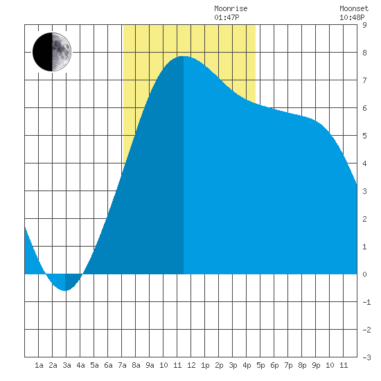 Shaw Island tide chart for Friday, November 8, 2024