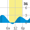 Shell Island tide chart for Tuesday, December 31, 2024