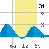 Shell Island tide chart for Friday, January 31, 2025