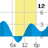 Shell Point tide chart for Friday, January 12, 2024