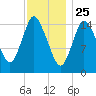 Birch Islands tide chart for Saturday, January 25, 2025