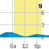 Geiger Key tide chart for Wednesday, August 9, 2023