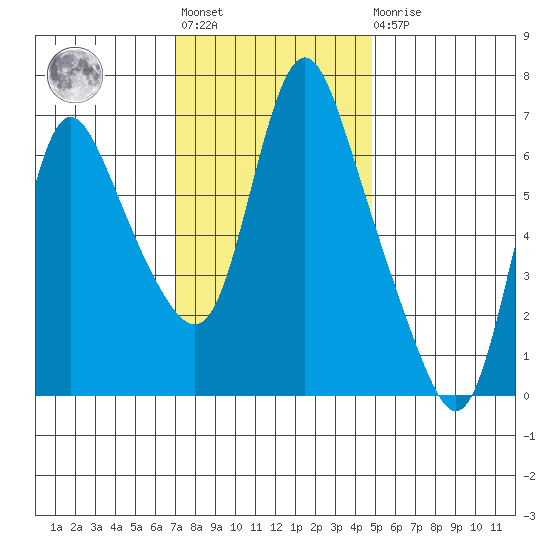 Skamokawa tide chart for Tuesday, November 8, 2022