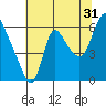 Skamokawa tide chart for Wednesday, July 31, 2024