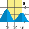 Sluice Creek tide chart for Tuesday, March 5, 2024