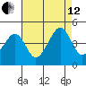 Sluice Creek tide chart for Monday, August 12, 2024