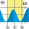 Sluice Creek tide chart for Saturday, April 12, 2025