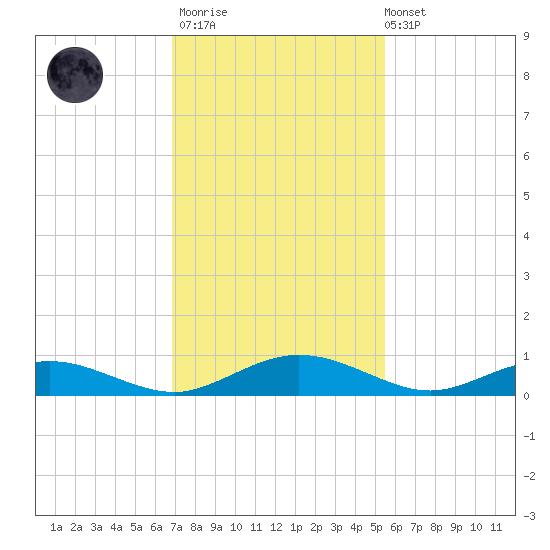Flagler Beach tide chart for Thursday, November 20, 2025
