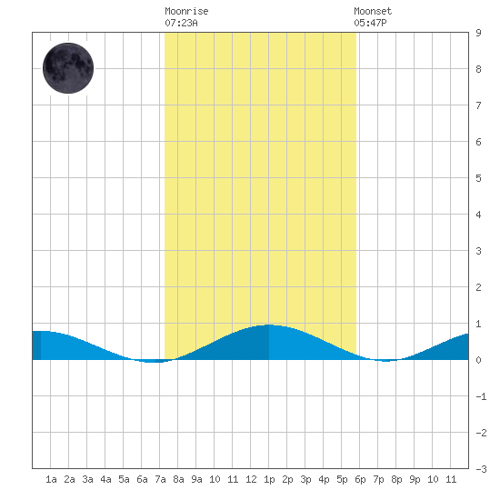 Flagler Beach tide chart for Sunday, January 18, 2026
