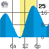 Snag Point tide chart for Thursday, January 25, 2024