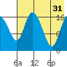 Snag Point tide chart for Thursday, July 31, 2025