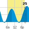 Snake Island tide chart for Sunday, July 25, 2021
