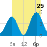 Snake Island tide chart for Saturday, June 25, 2022