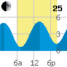 Snake Island tide chart for Tuesday, July 25, 2023