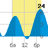 Snake Island tide chart for Tuesday, June 24, 2025