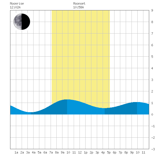 Snow Hill tide chart for Tuesday, January 21, 2025