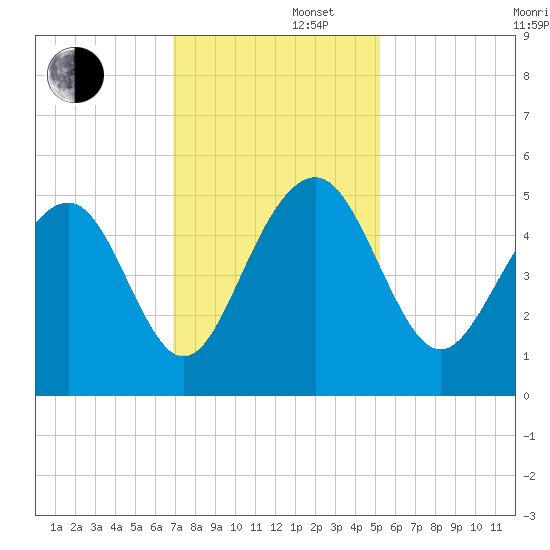 Snow Point tide chart for Friday, November 22, 2024