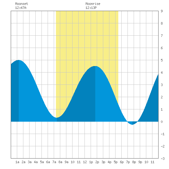 South Dewees Island tide chart for Tuesday, January 7, 2025