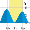South Dewees Island tide chart for Sunday, February 9, 2025