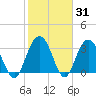 South Island USCG tide chart for Friday, January 31, 2025