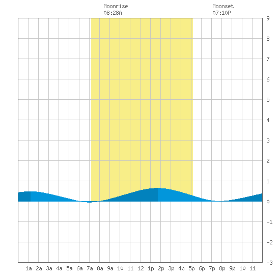 South Point tide chart for Tuesday, January 20, 2026