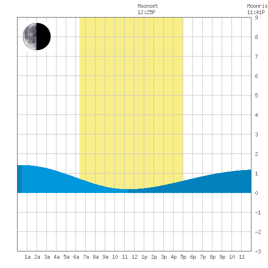 SE Pass tide chart for Friday, November 22, 2024