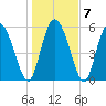 Blackbeard Island tide chart for Friday, January 7, 2022