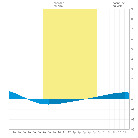 Southwest Pass tide chart for Sunday, January 31, 2021