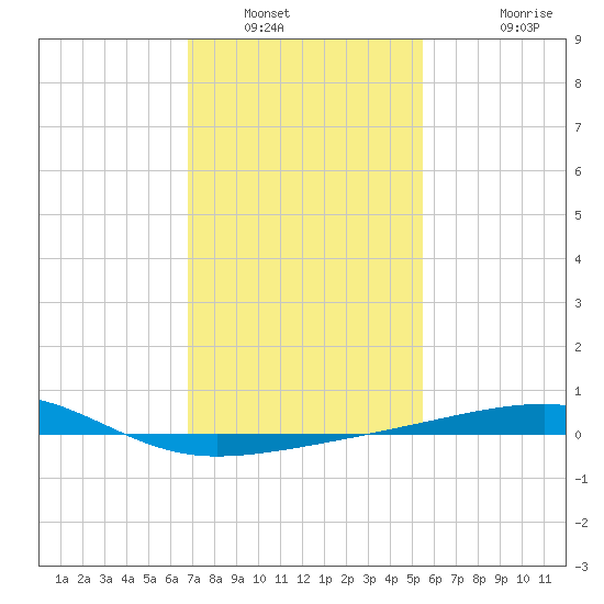 Southwest Pass tide chart for Friday, January 21, 2022