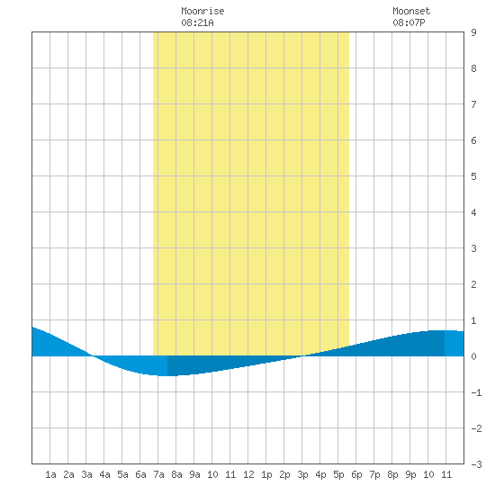Southwest Pass tide chart for Friday, January 31, 2025