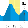 Blaine tide chart for Wednesday, January 31, 2024