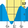 Blaine tide chart for Friday, June 12, 2026