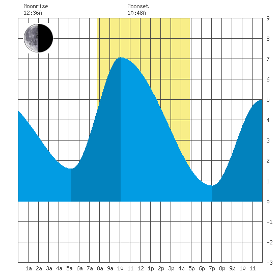 Stanwood tide chart for Tuesday, January 21, 2025