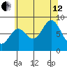 Steamboat Bay tide chart for Monday, August 12, 2024