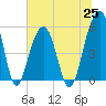 Steamboat Landing tide chart for Friday, June 25, 2021