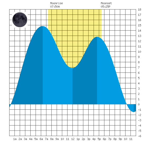 Steilacoom tide chart for Thursday, February 11, 2021