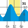 Steilacoom tide chart for Wednesday, January 31, 2024