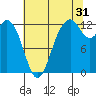 Steilacoom tide chart for Wednesday, July 31, 2024
