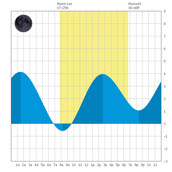 Steinhatchee tide chart for Thursday, November 4, 2021
